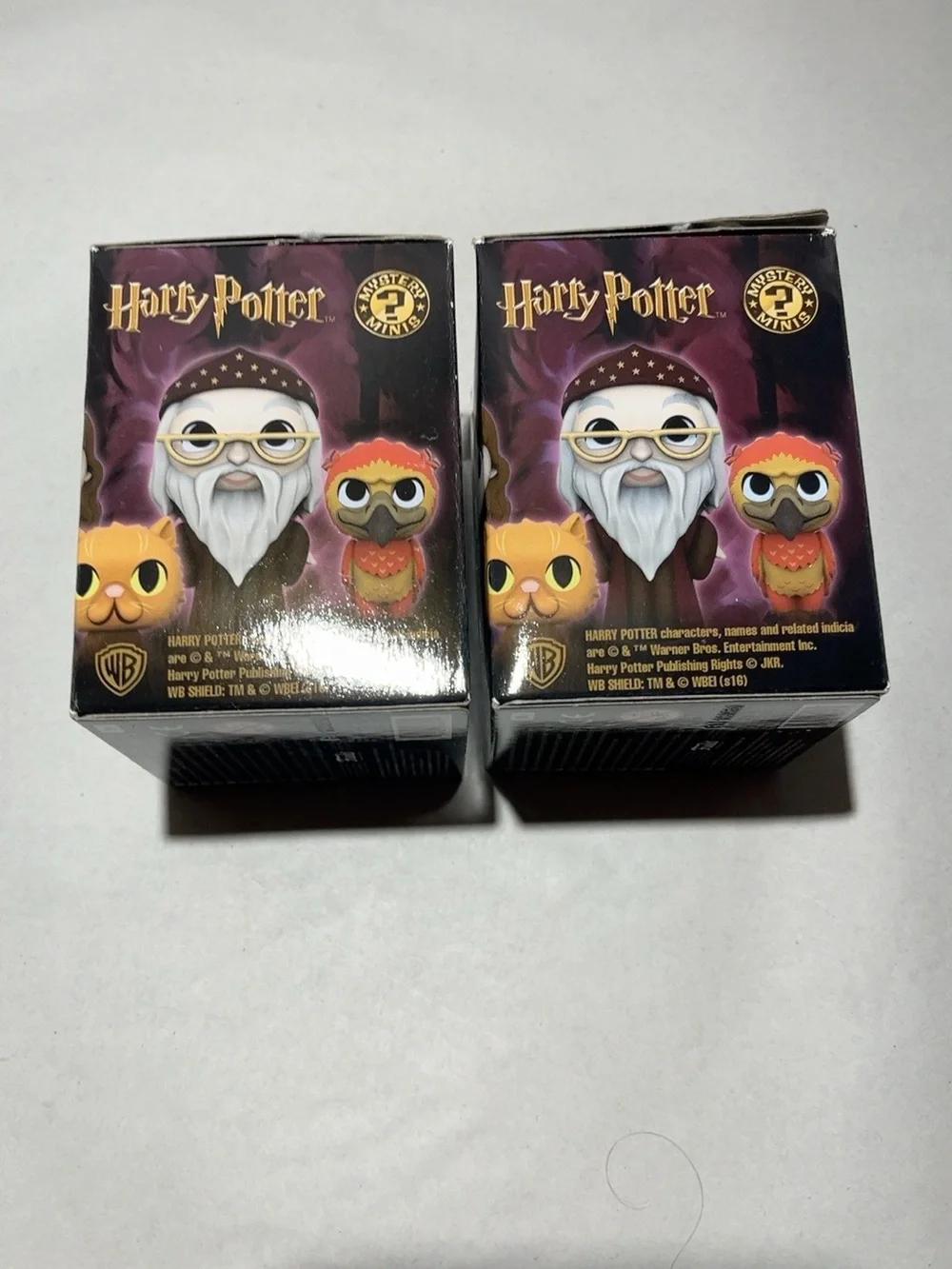Warner Bros. Harry Potter Mystery Minis Boxed Vinyl Figures - Brown/White/Black